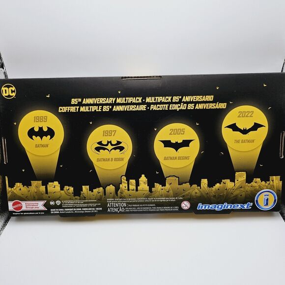 Imaginext DC Super Friends Batman 85th Anniversary Collection Movie Figure Set - Picture 2 of 4